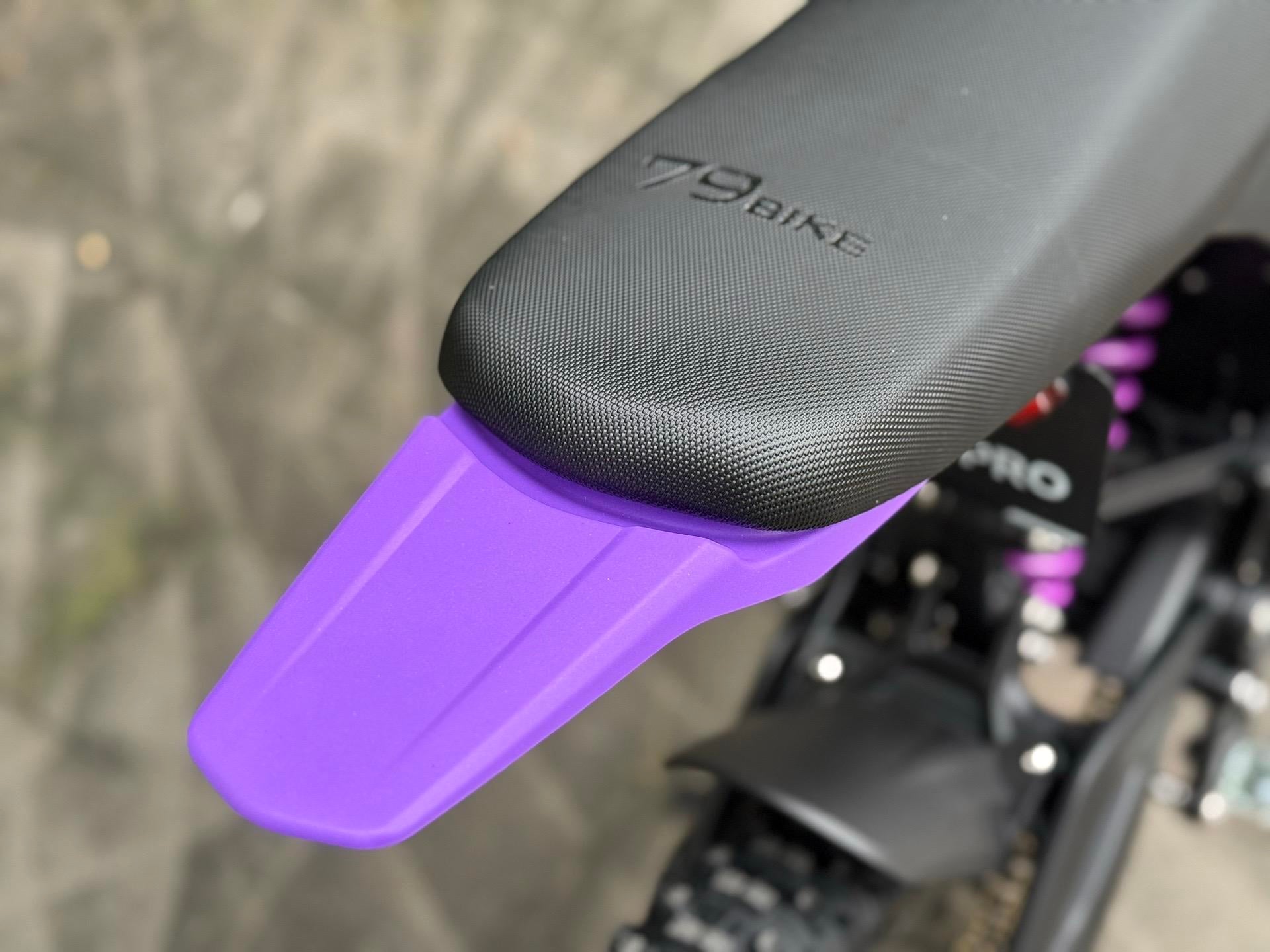 Super Deal! Kick&Move Falcon Pro e-Dirtbike 2025 - Zwaart/Paars