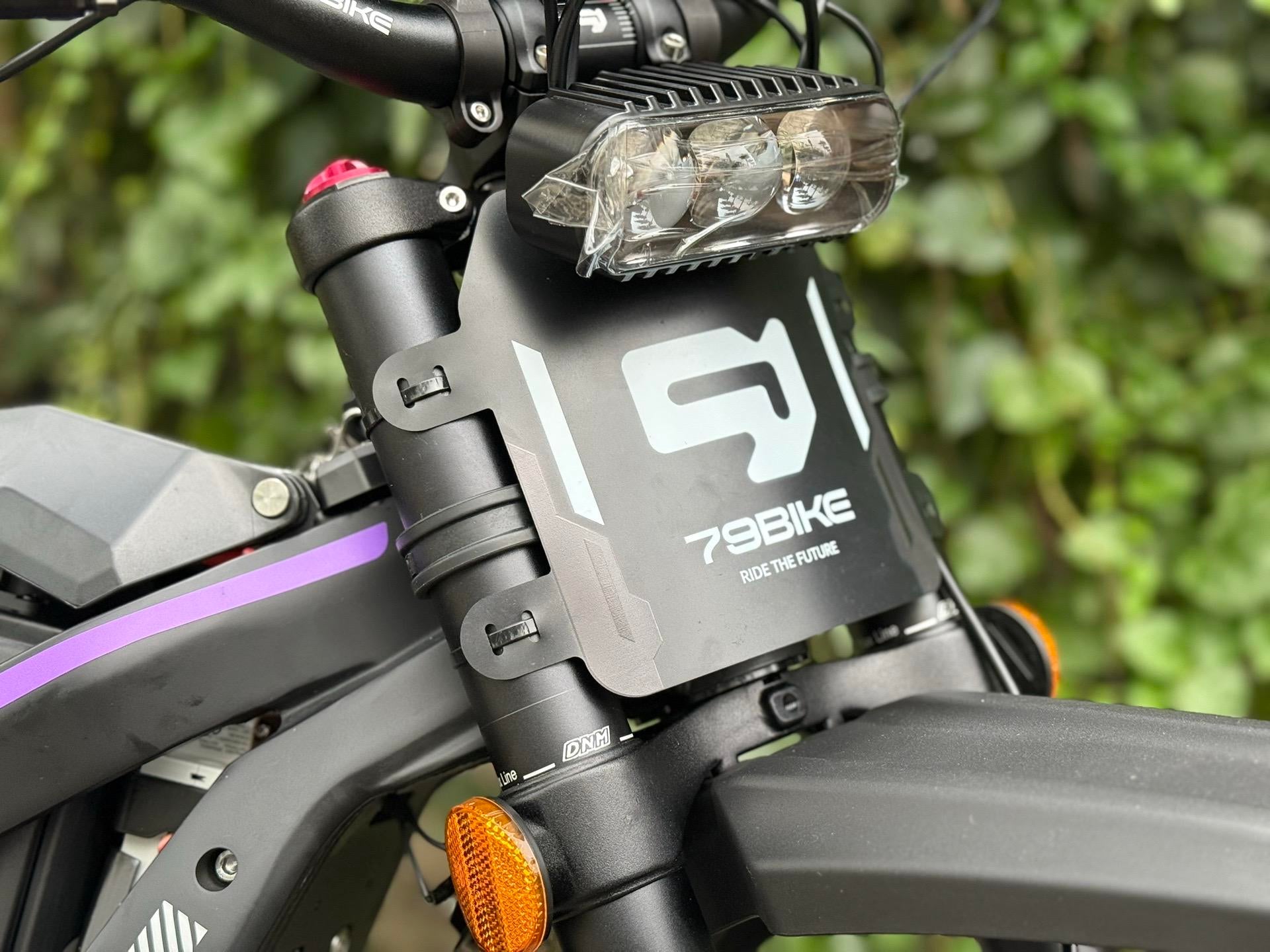 Super Deal! Kick&Move Falcon Pro e-Dirtbike 2025 - Zwaart/Paars