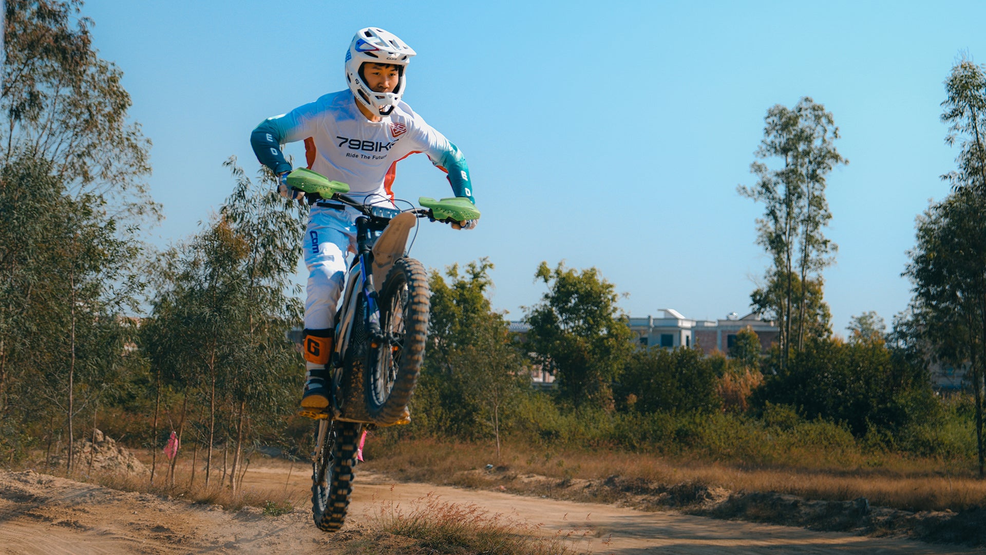 Super Deal! Kick&Move Falcon Pro e-Dirtbike 2025 - Zilver/Geel