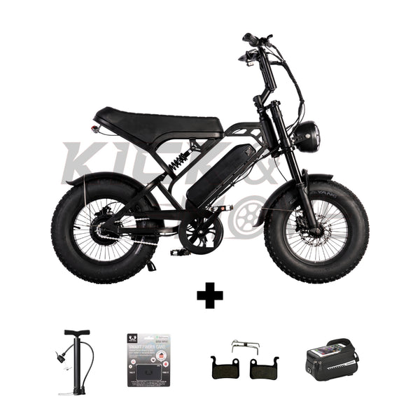 Super Deal! V20 - Mini fatbike - Zwart