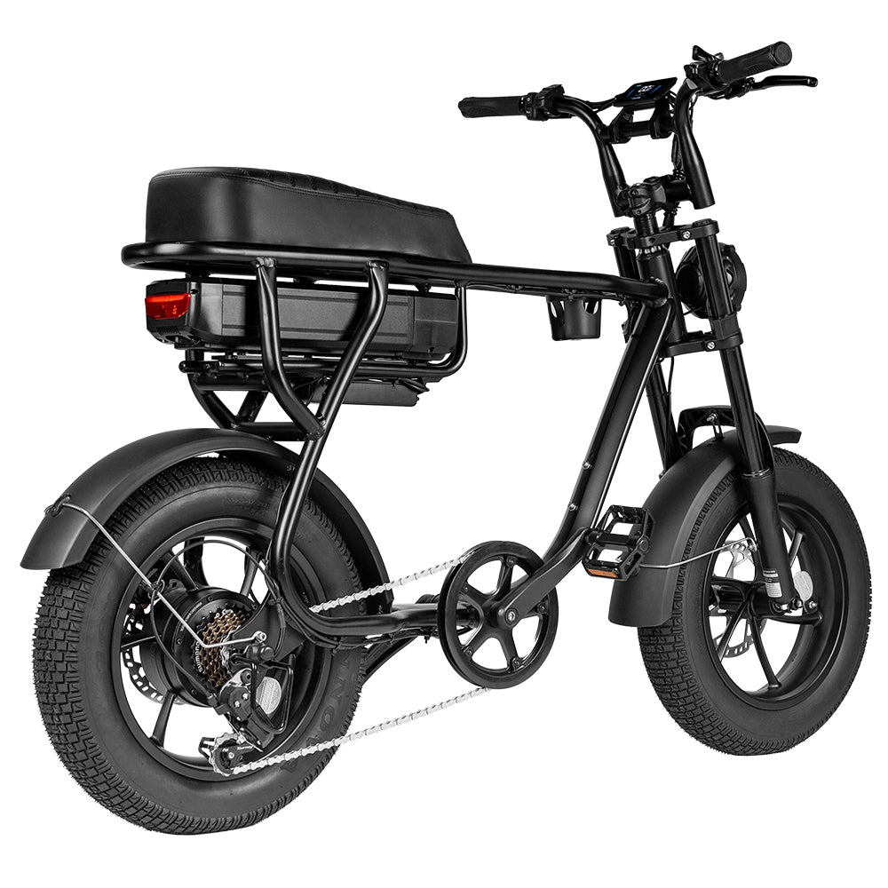 Super Deal! Kick&Move EB16 mini fatbike - Zwart