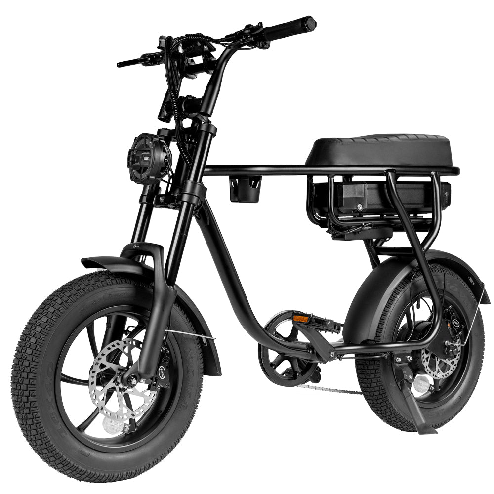 Super Deal! Kick&Move EB16 mini fatbike - Zwart