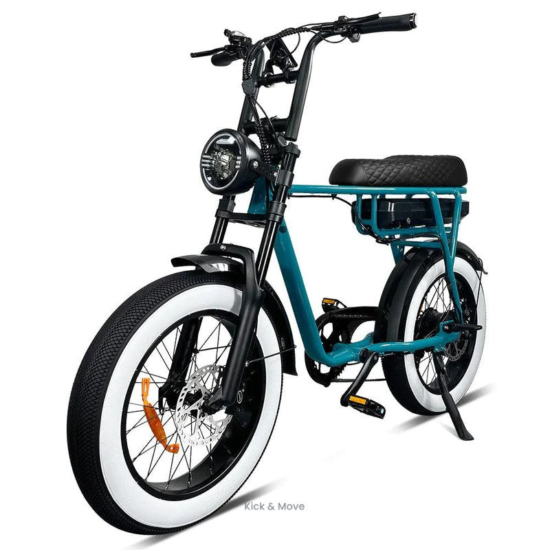 Kick&Move EB2 - Fatbike - Bleu