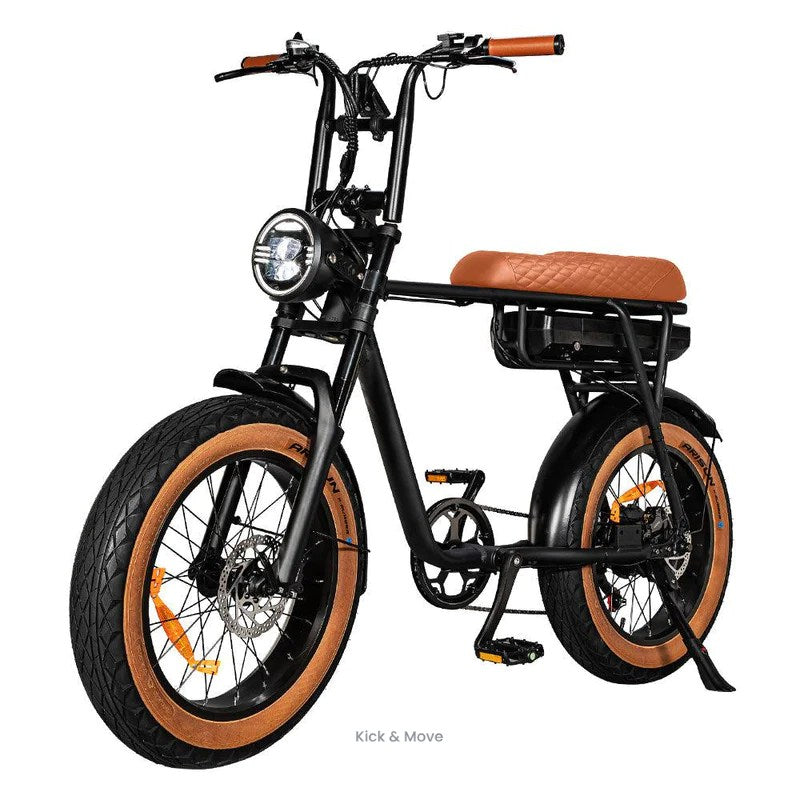 Kick&Move EB2 - Fatbike - Marron