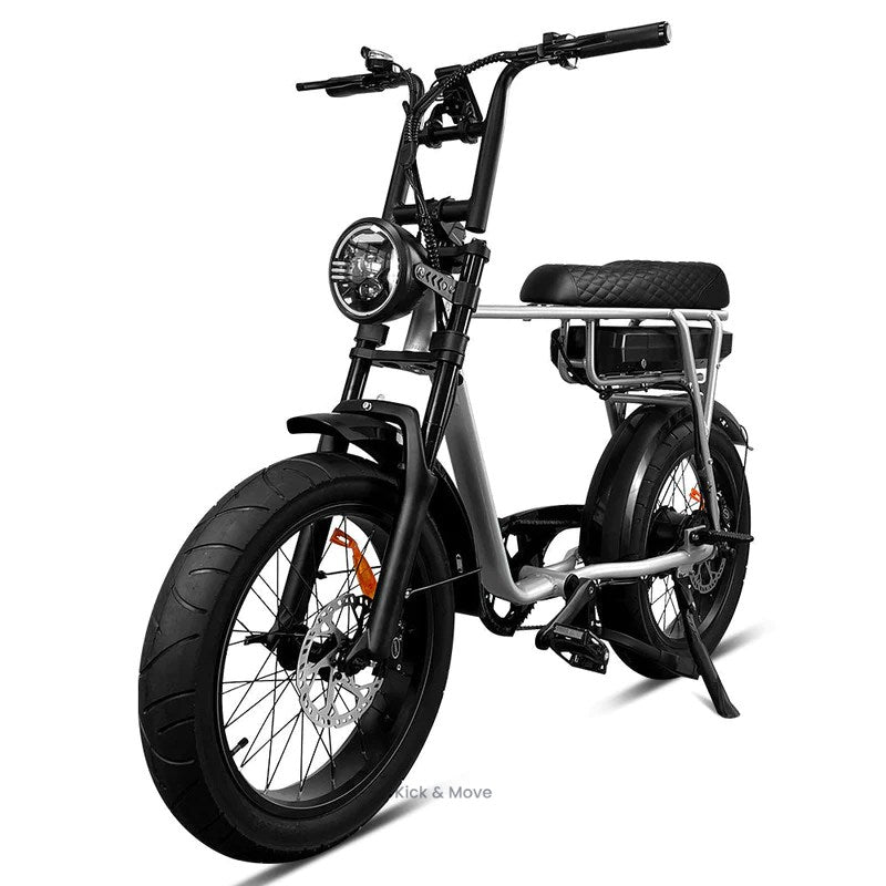 Kick&Move EB2 - Fatbike - Argent
