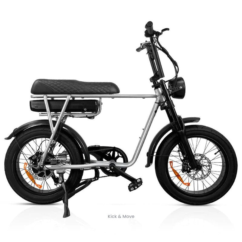 Kick&Move EB2 - Fatbike - Argent