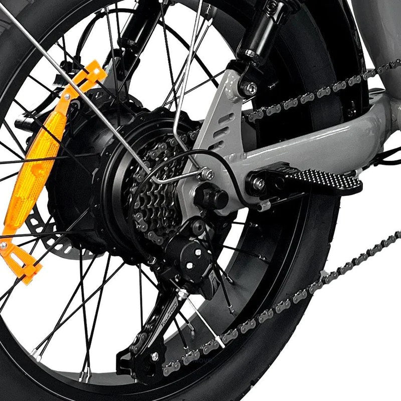 Kick&Move EB8 - Fatbike - Gris