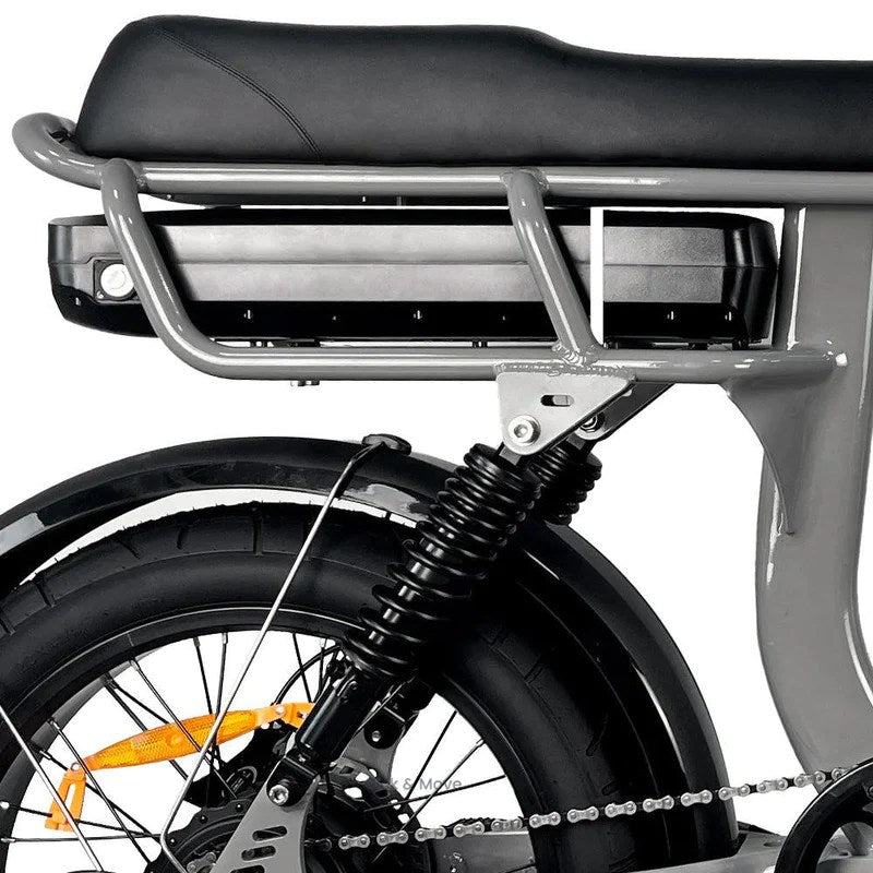 Kick&Move EB8 - Fatbike - Gris