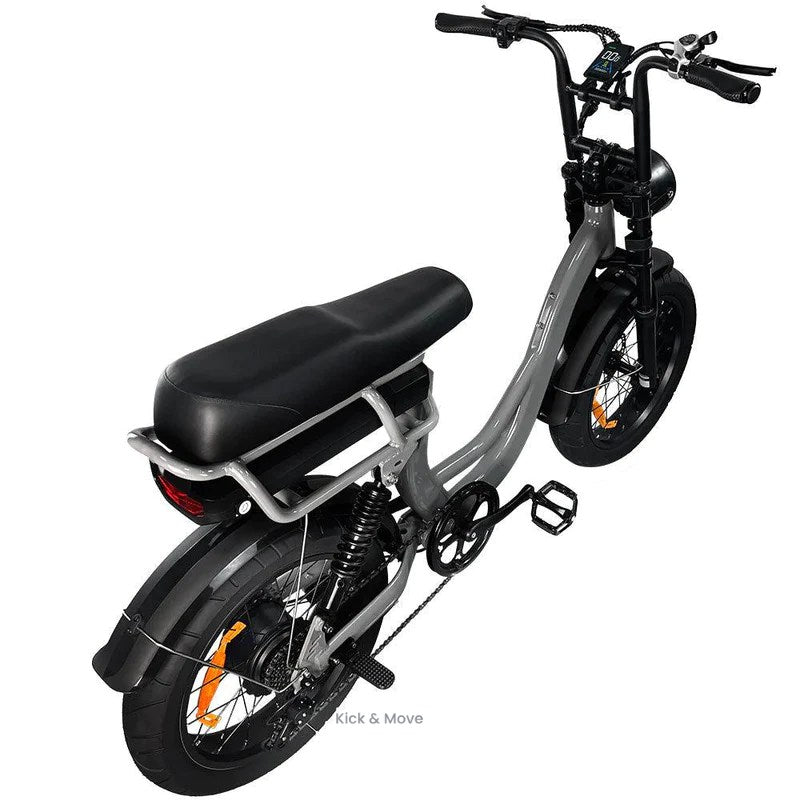 Kick&Move EB8 - Fatbike - Gris