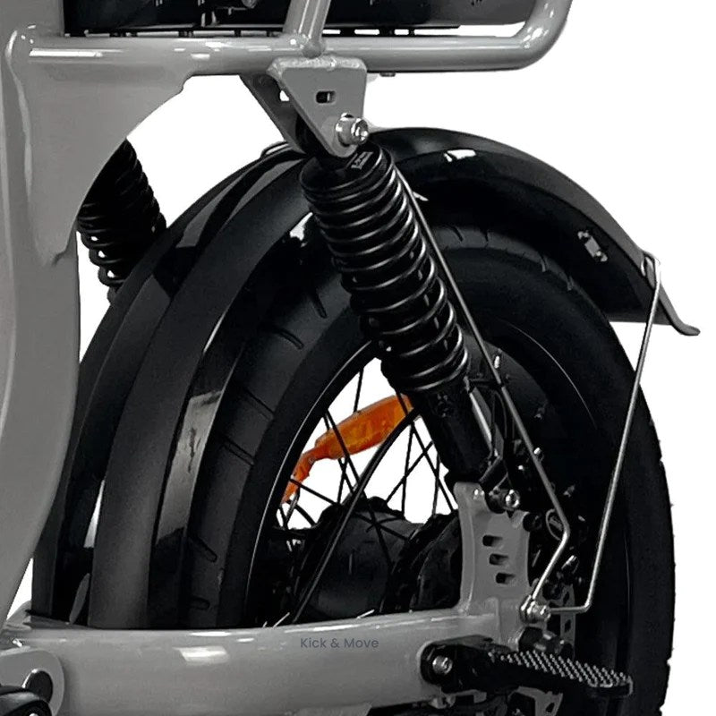 Kick&Move EB8 - Fatbike - Gris