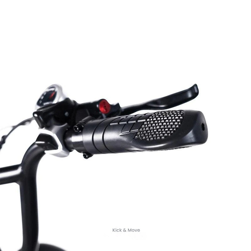 Kick&Move H9 - Fatbike - Gris sidéral