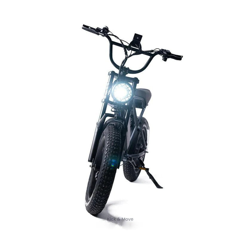 Kick&Move H9 - Fatbike - Gris sidéral