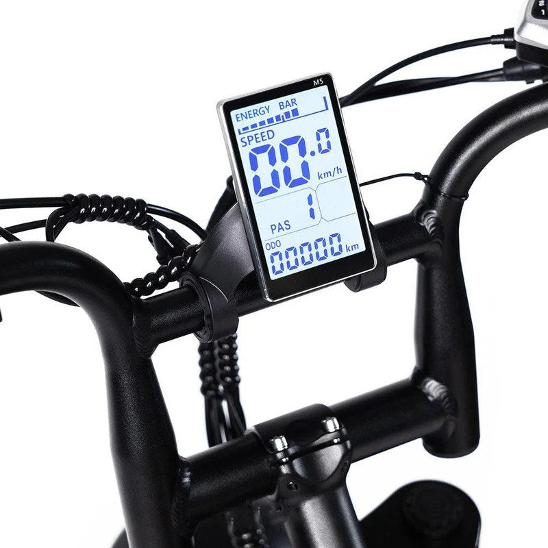Kick&Move H9 - Fatbike - Gris sidéral