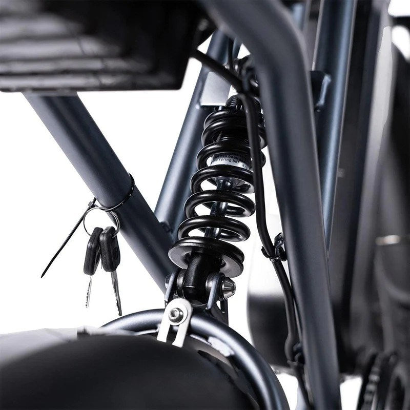 Kick&Move H9 - Fatbike - Gris sidéral