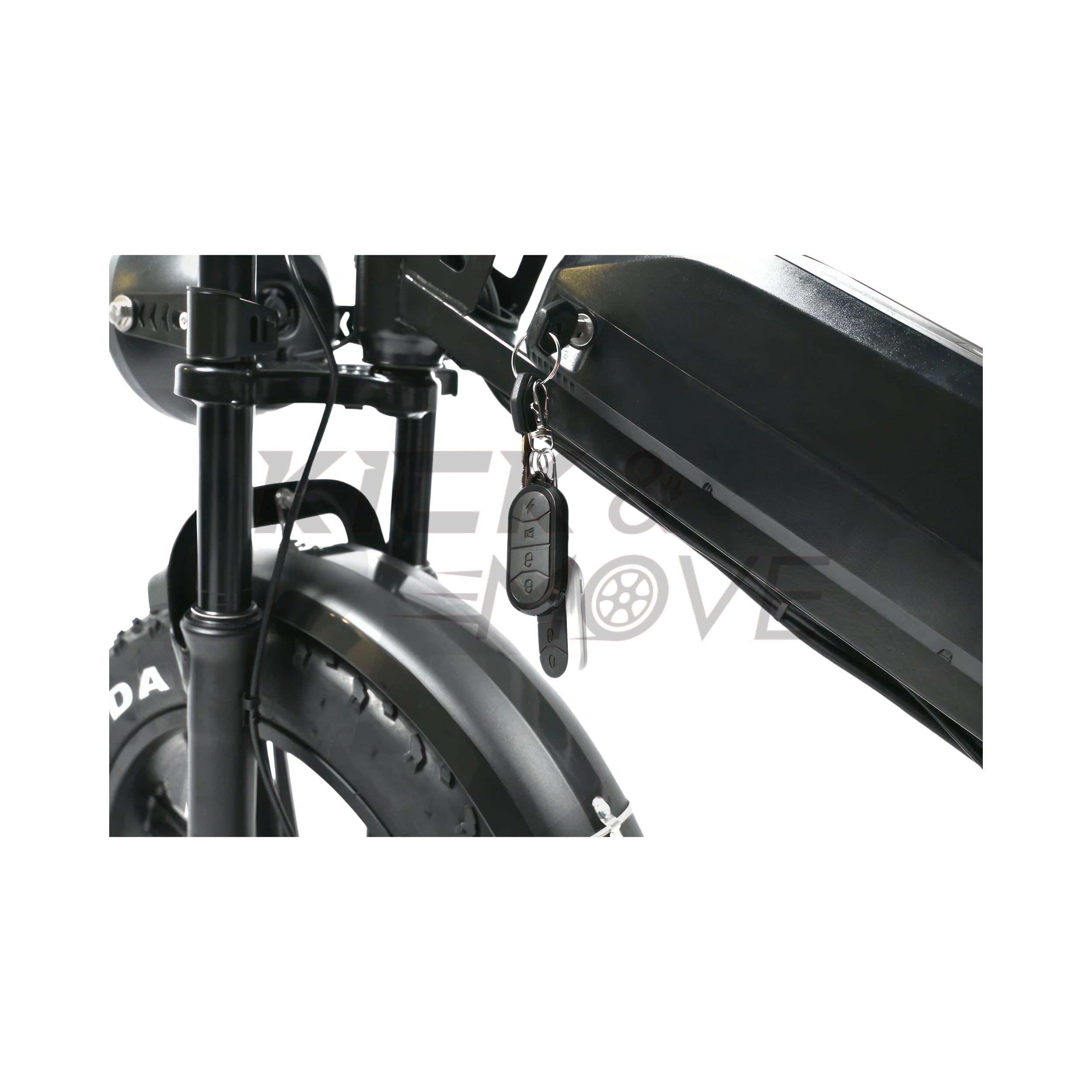 Super Deal! Kick&Move V20 PRO 9.0 2025 Family fatbike- Zwart - Hydraulische remmen