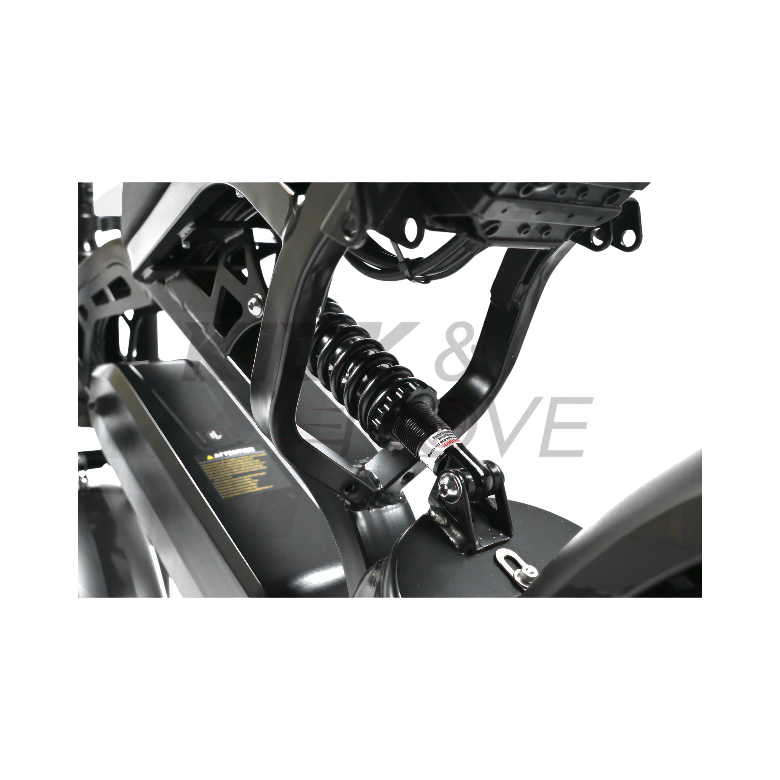 Super Deal! Kick&Move V20 PRO 2026 Family fatbike- Zwart - Hydraulische remmen