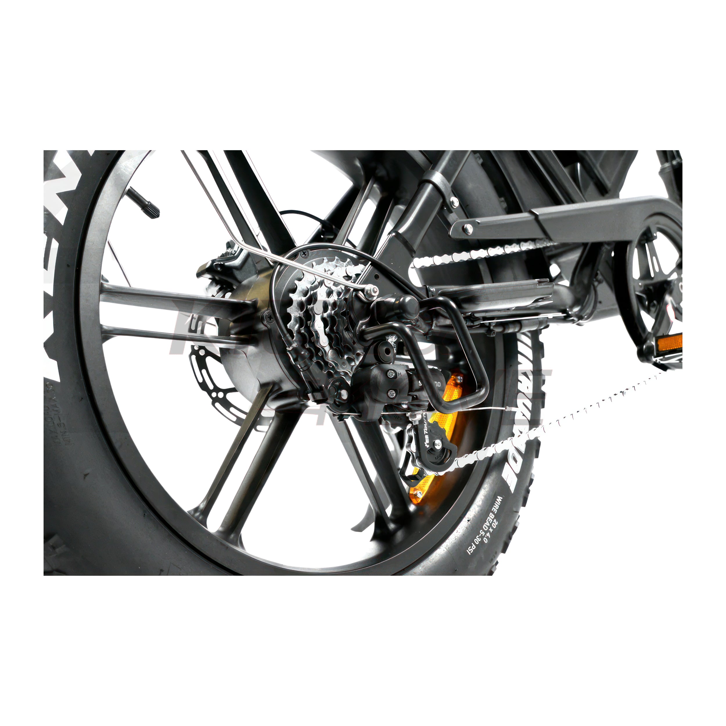 Super Deal! Kick&Move V20 PRO 2026 Family fatbike- Zwart - Hydraulische remmen