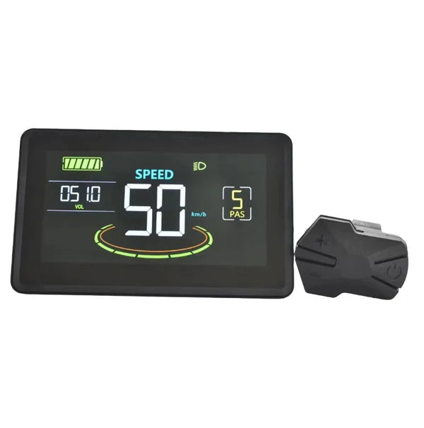 Opvoerbaar display voor V20 en V8 (50km/uur)