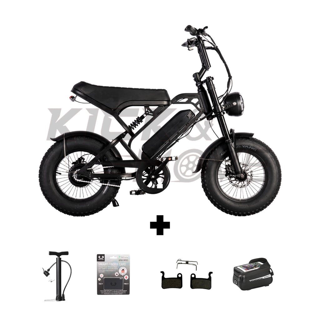 Super Deal! V20 - Mini fatbike - Zwart