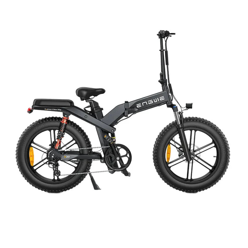 ENGWE X20 - Vélo Pliant Électrique - Double Batterie - Noir